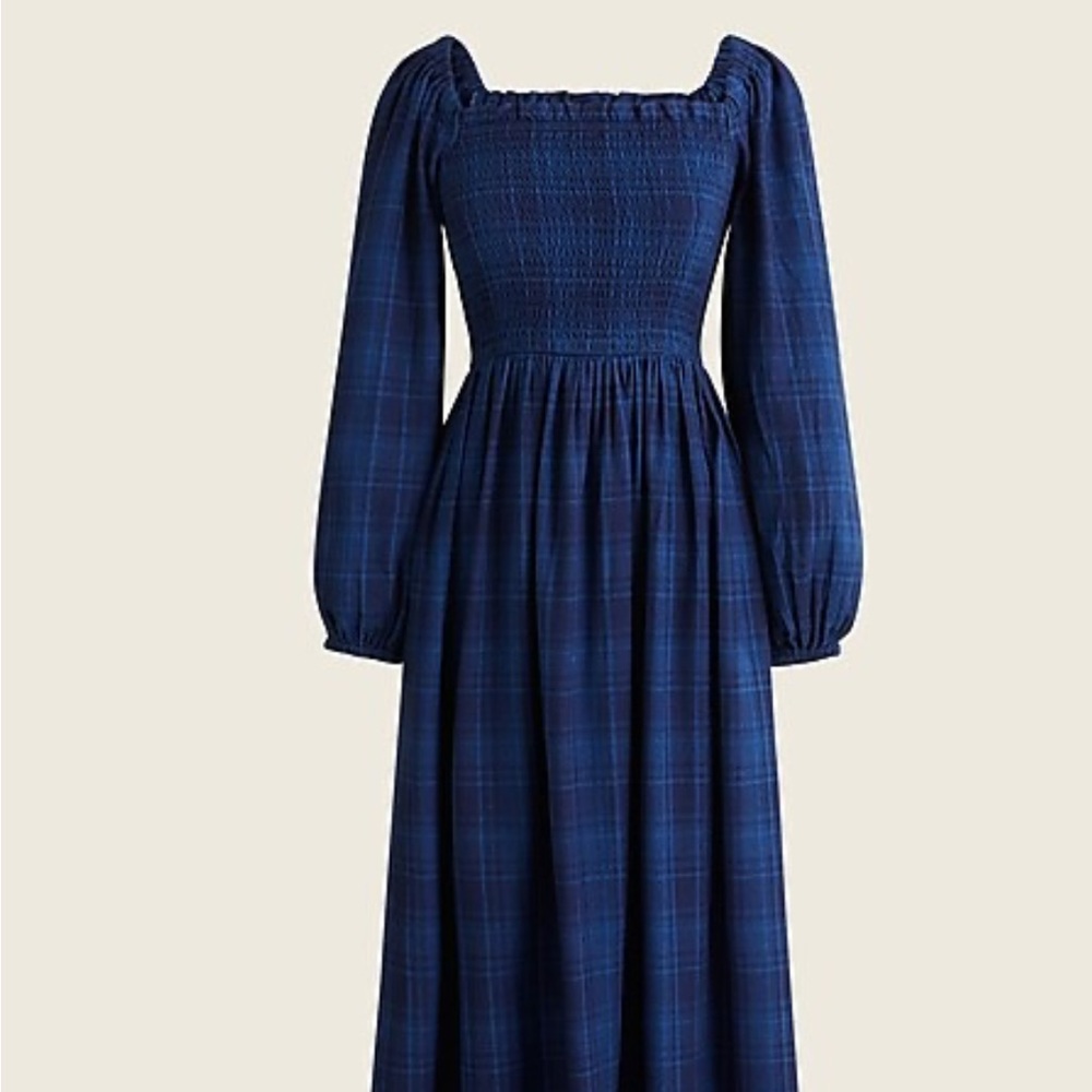 J. Crew- smocked dress-XL